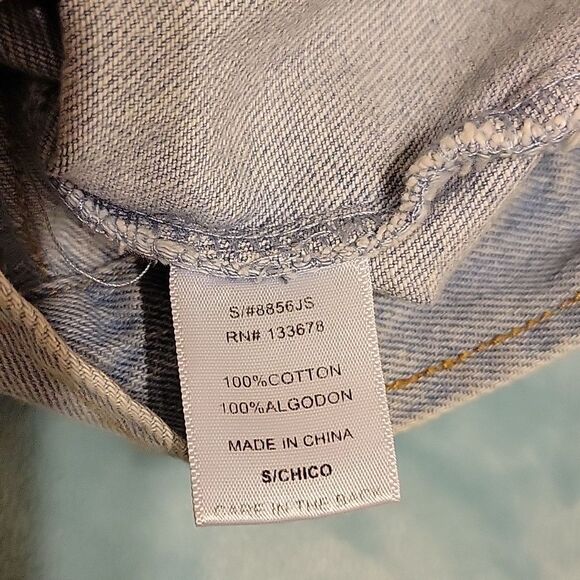 Love Tree Denim Jacket size Small - Picture 4 of 4